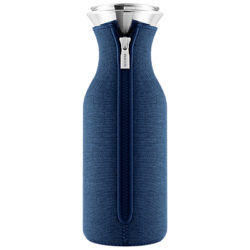 Eva Solo Fridge Carafe With Neoprene Cover, 1L Navy Blue